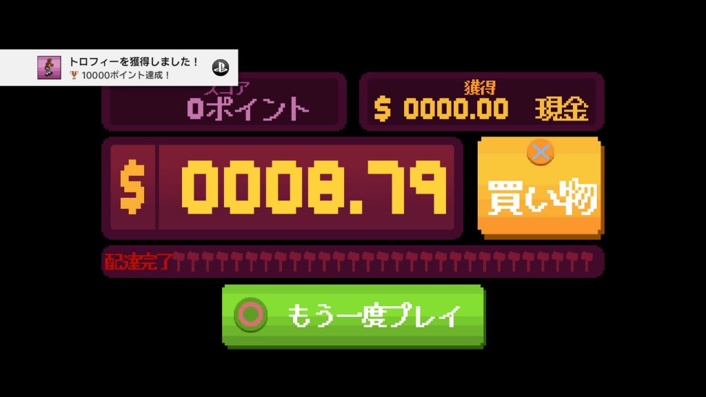 10000ポイント達成！