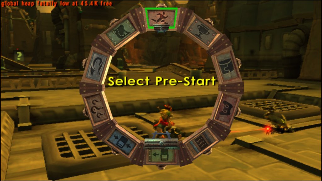 Select Pre-Start