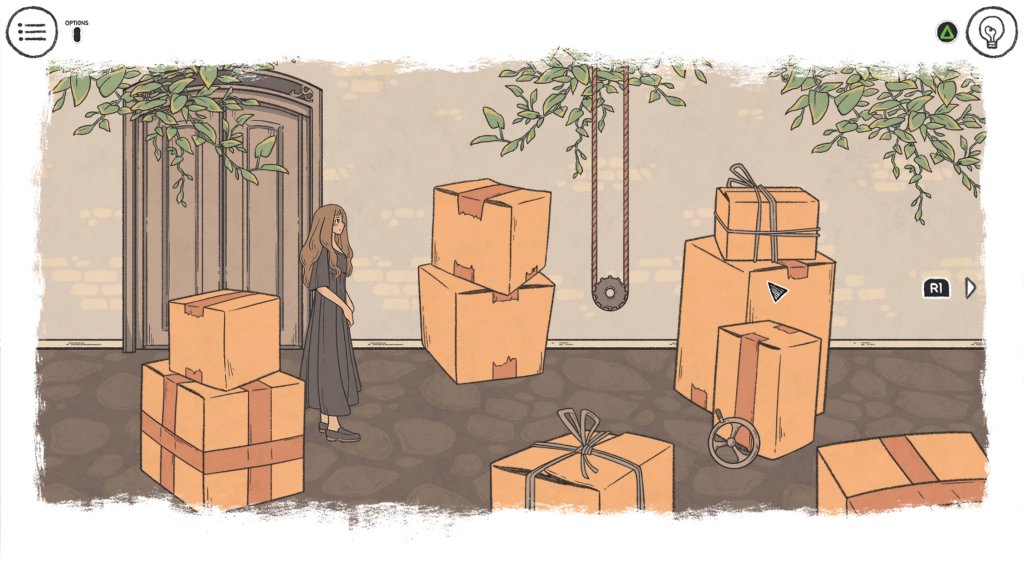 神殿の中