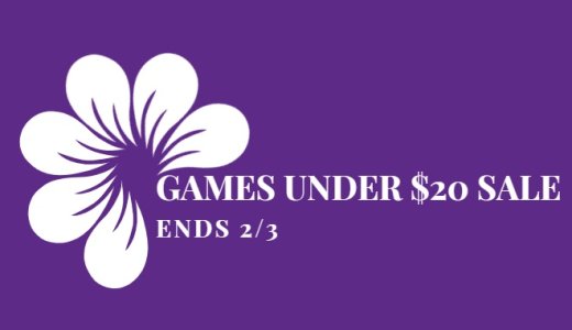 Games Under $20 Sale