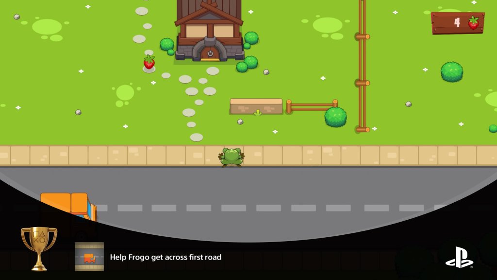 Help Frogo get across first road（Help Frogo get across first road）