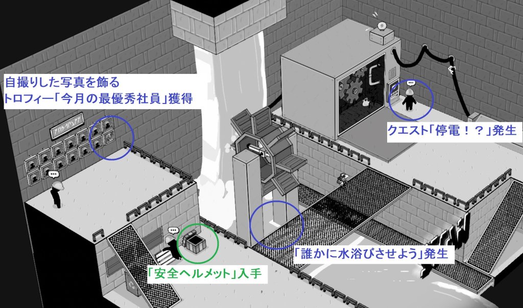 発電所内