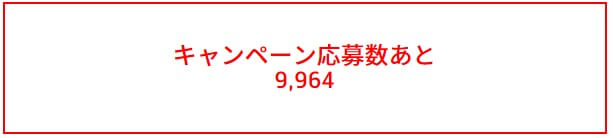 追記：10月4日18時の応募人数