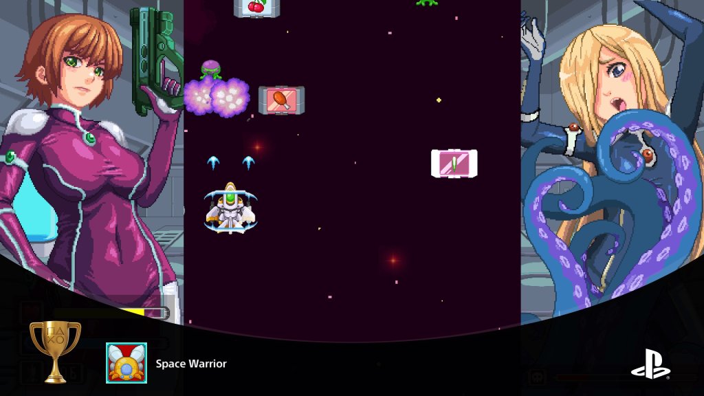 Space Warrior（Destroy a Mechanic Ship Fly enemy）