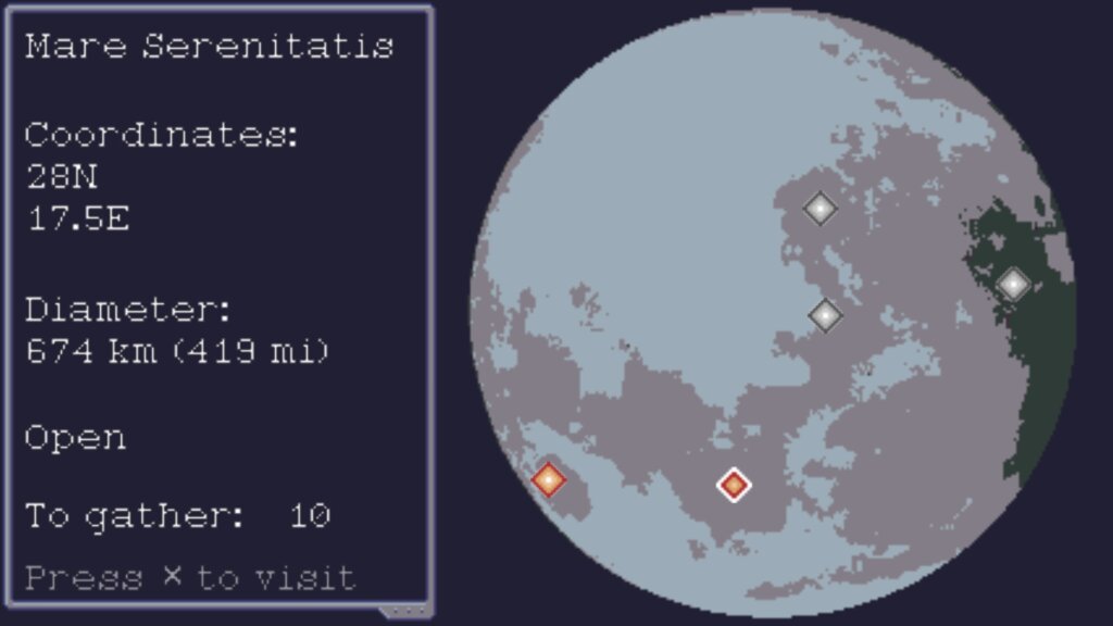 【ステージ2】Mare Serenitatis