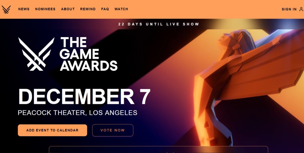 https://www.thegameawards.com/