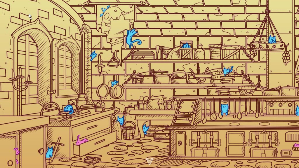 The Kitchen（Find all cats in the kitchen）