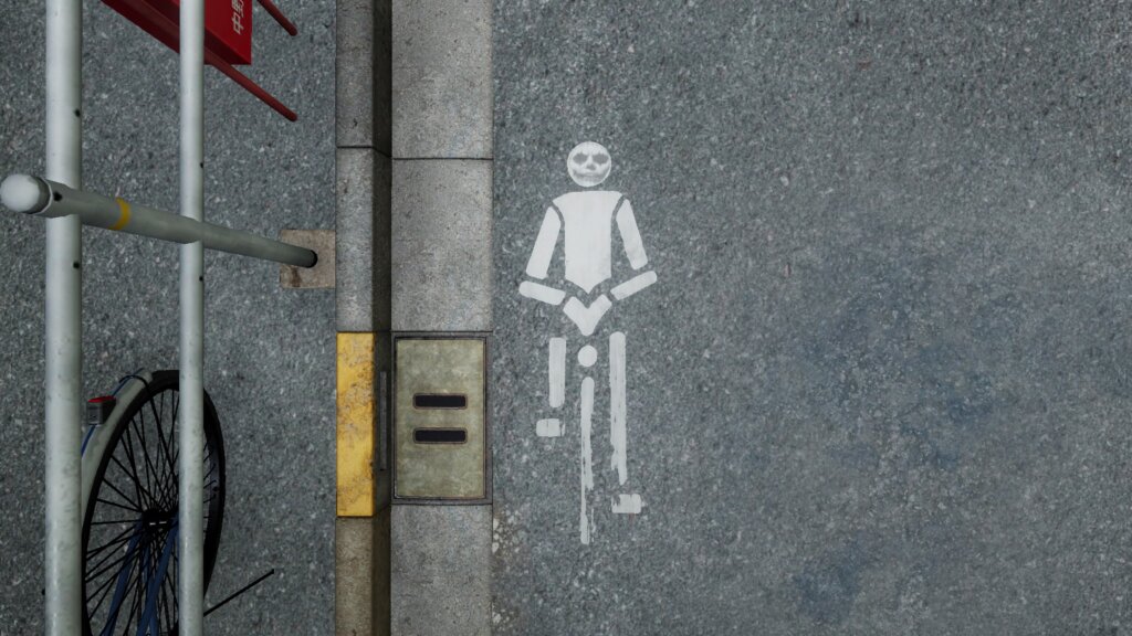 Marked Path（Uncovered the cursed symbols etched on the city streets.）