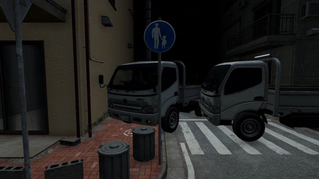 ゲームスタートと同時にわずかに進み、あとはR1ボタンを押しながら後ろに振り返って走る